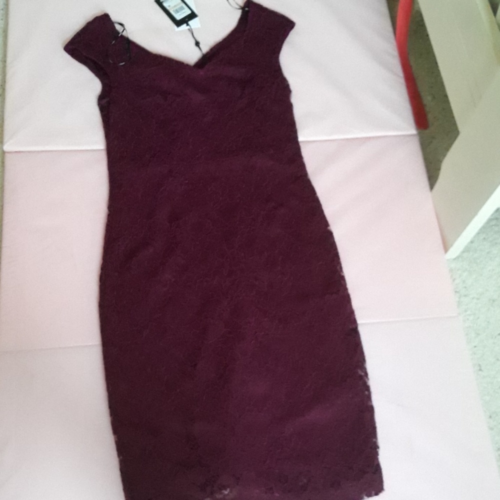 Purple elegant dress